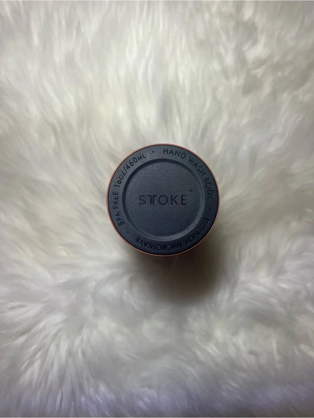 Stoke Insulated Tumbler in Rust Orange